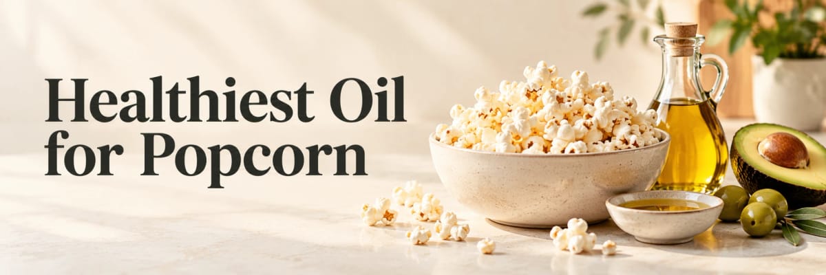 Healthiest Oil for Popcorn