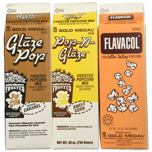 Flavacol Salt and Glaze Pop Flavoring