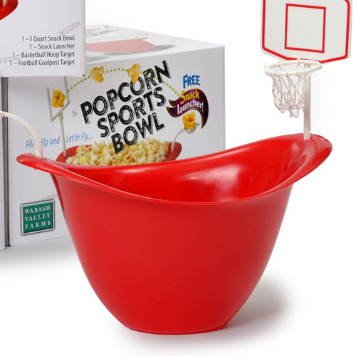 hoops popcorn bowl