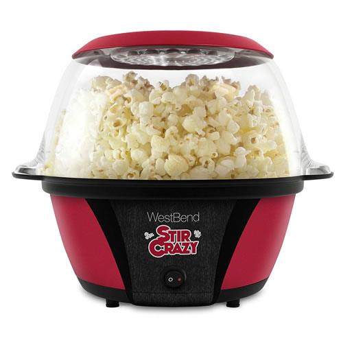 stir crazy popcorn popper large lid